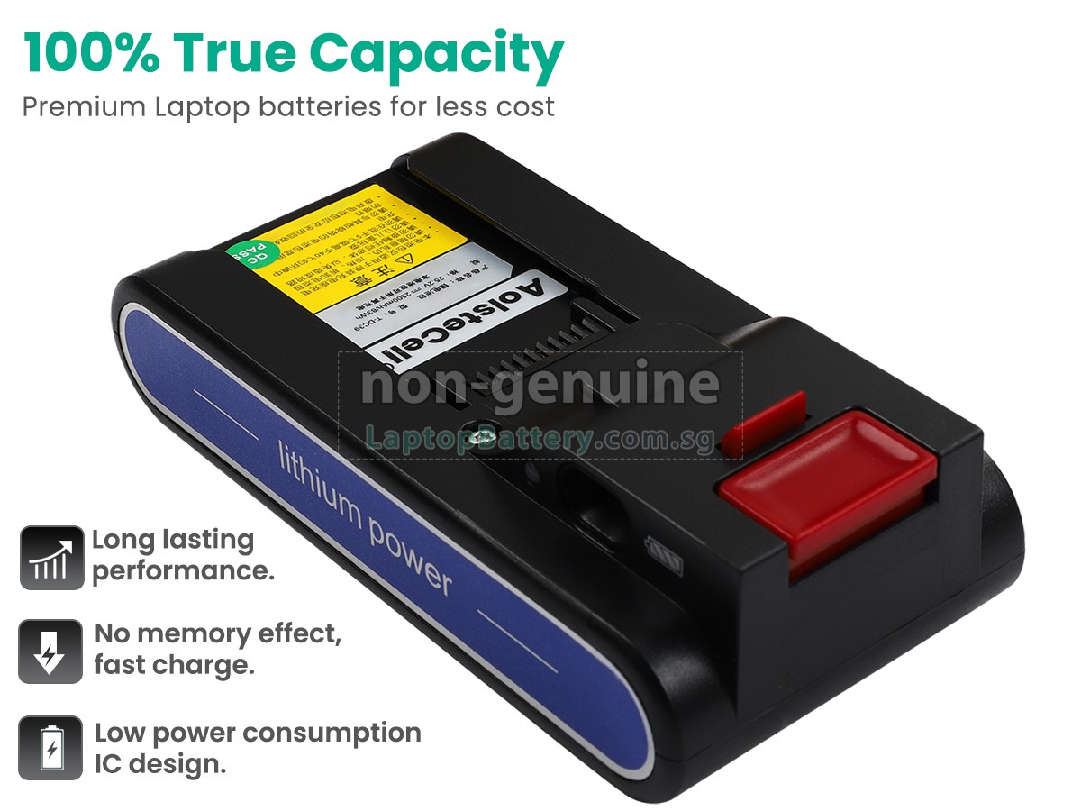 replacement DeLonghi T-DC39 battery