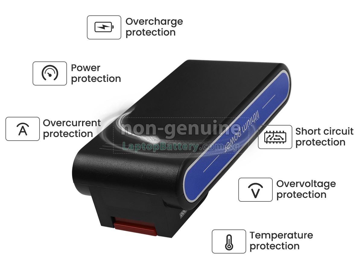 replacement DeLonghi T-DC39 battery