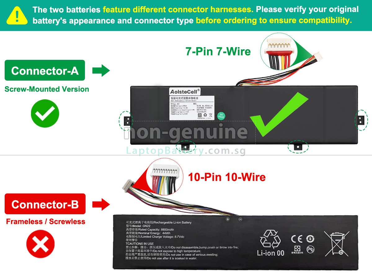 replacement DERE Q15A battery