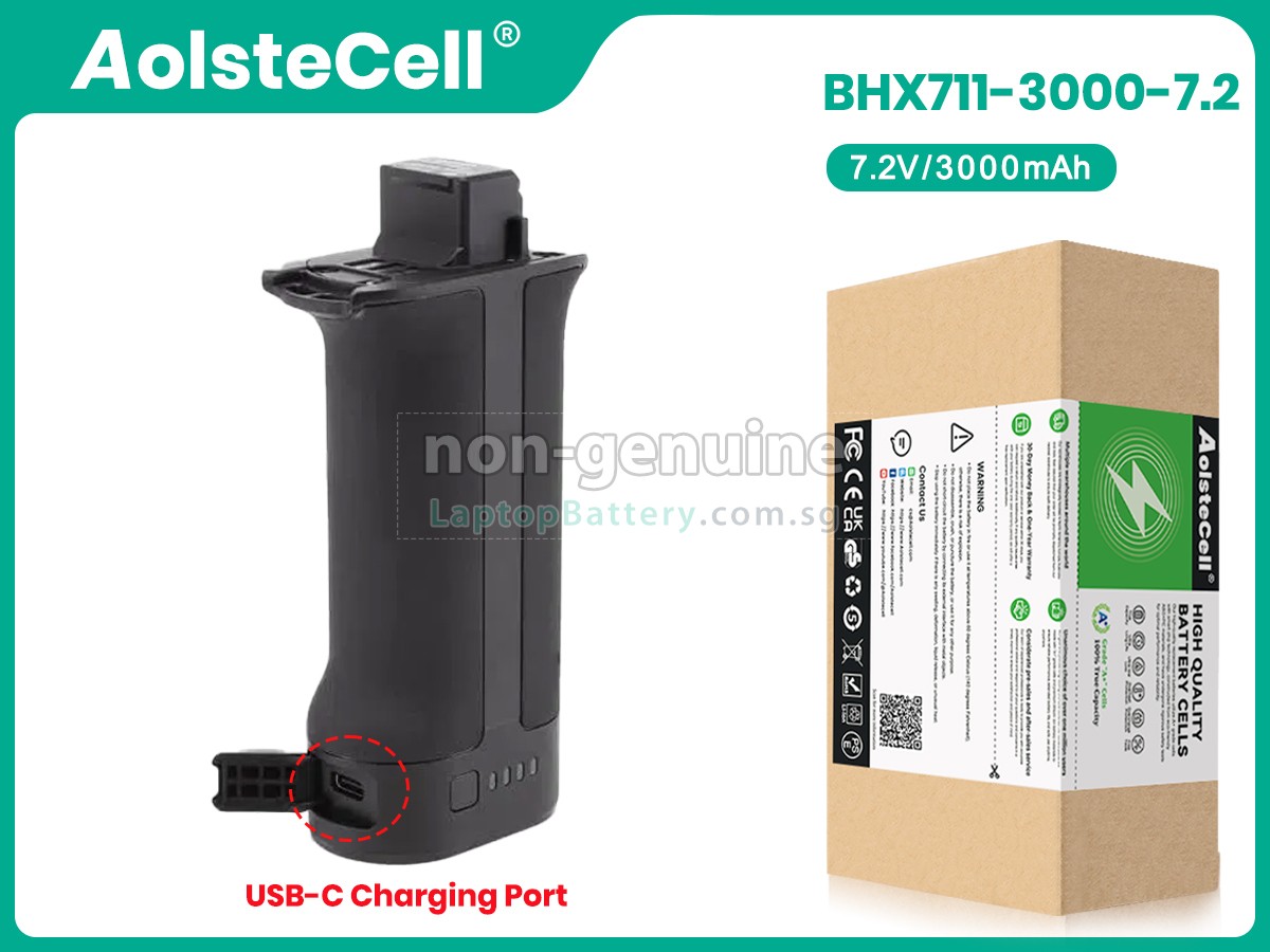 replacement DJI BHX711-3000-7.2V battery