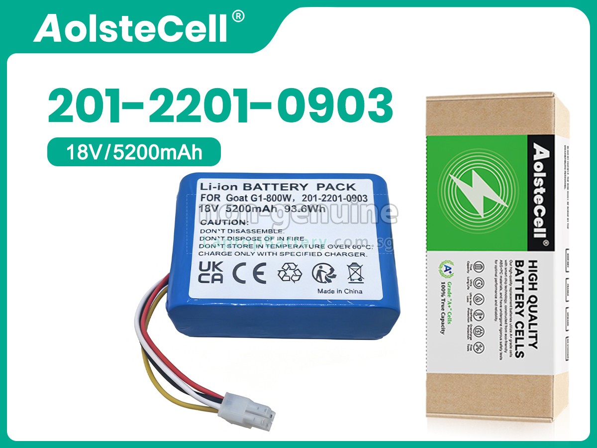 replacement Ecovacs 201-2201-0903 battery