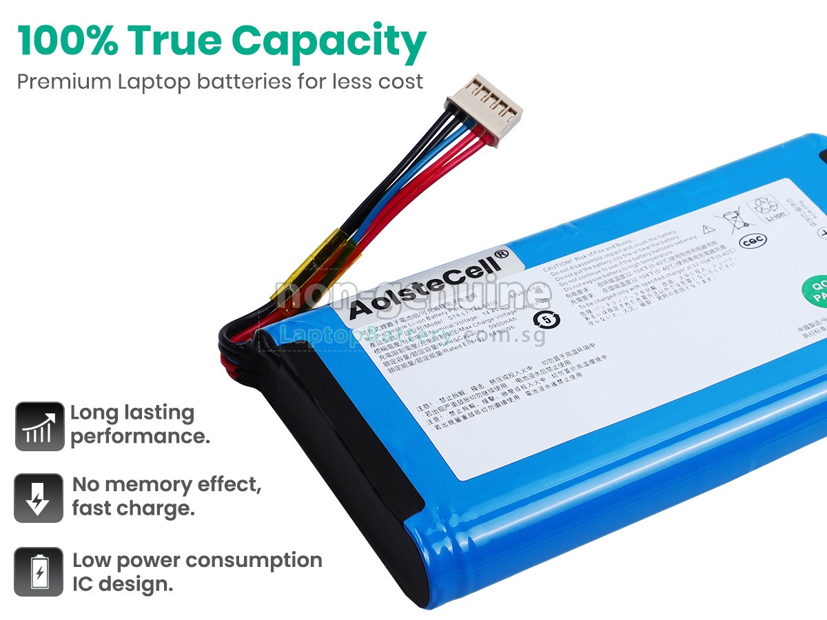 replacement Ecovacs S19-LI-144-6400 battery