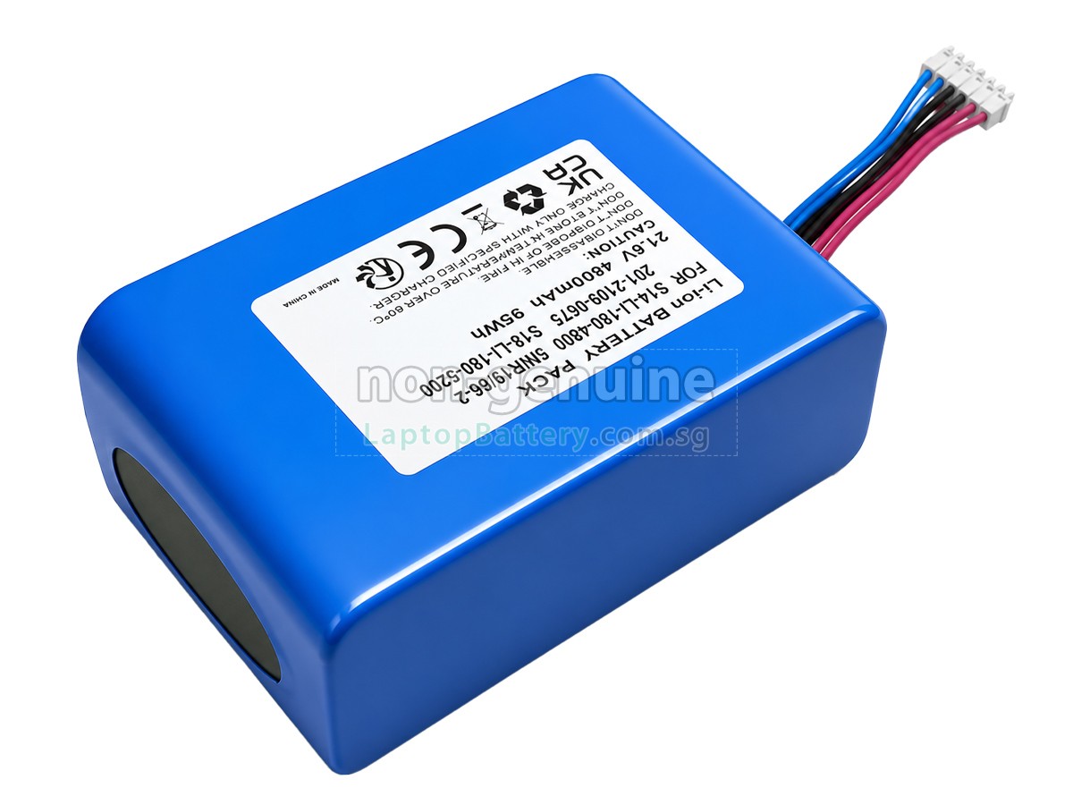 replacement Ecovacs 201-2109-0675 battery