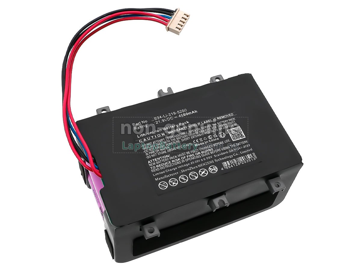 replacement Ecovacs S24-LI-219-5200 battery