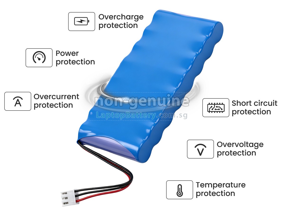 replacement EDAN EM-1201 battery