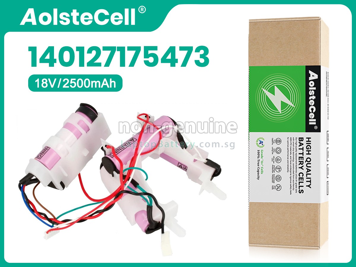 replacement Electrolux 140127175473 battery