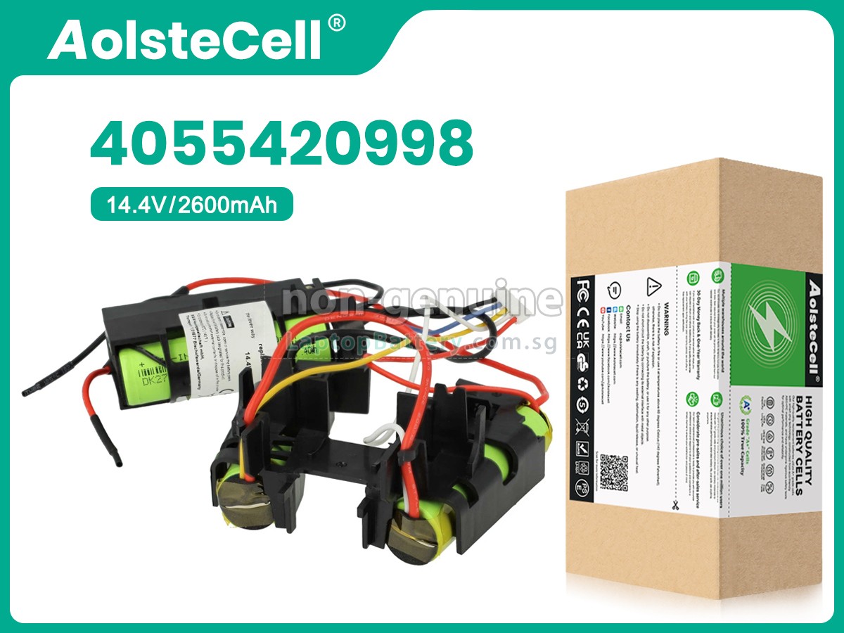 replacement Electrolux 6.01.52.06-0 battery