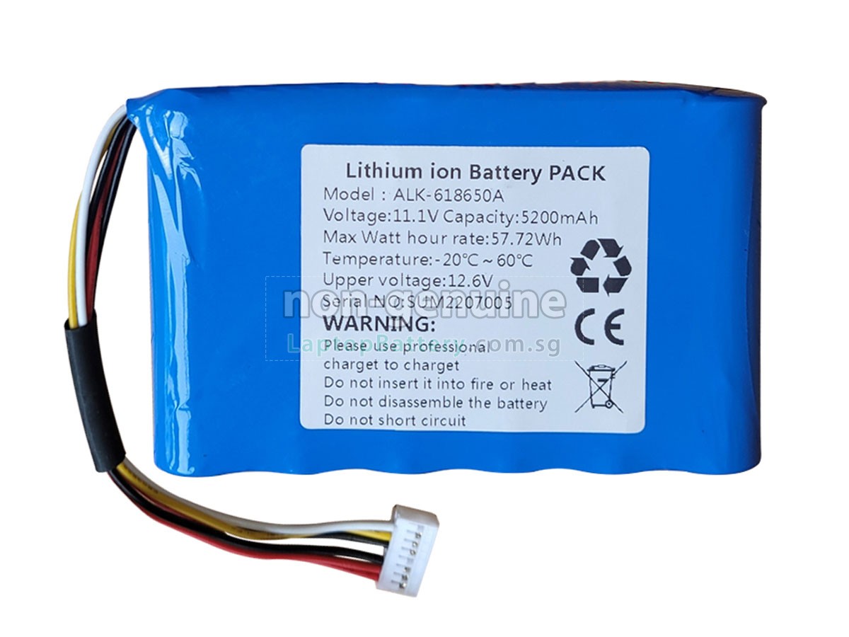 replacement Eloik ALK-618650A battery