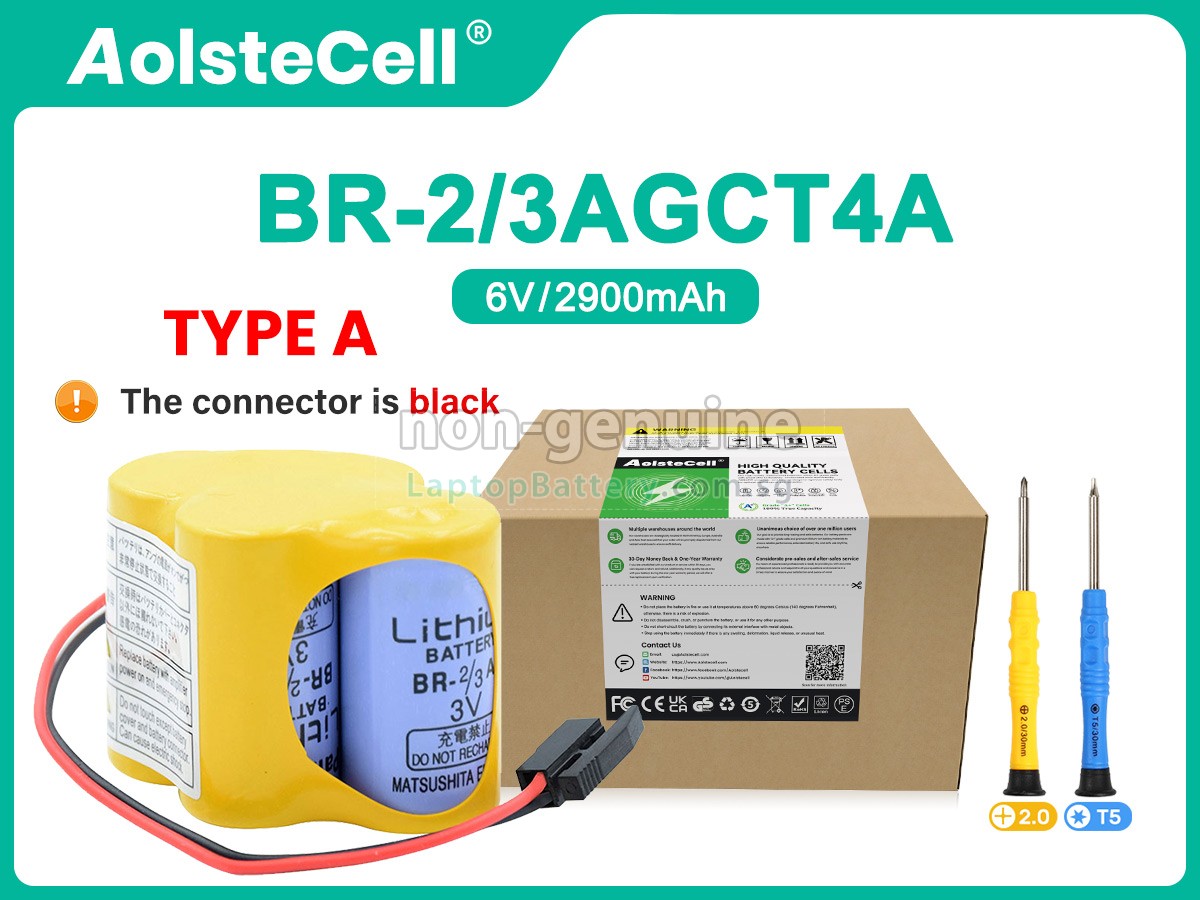replacement Fanuc BR-23AGCT4A battery
