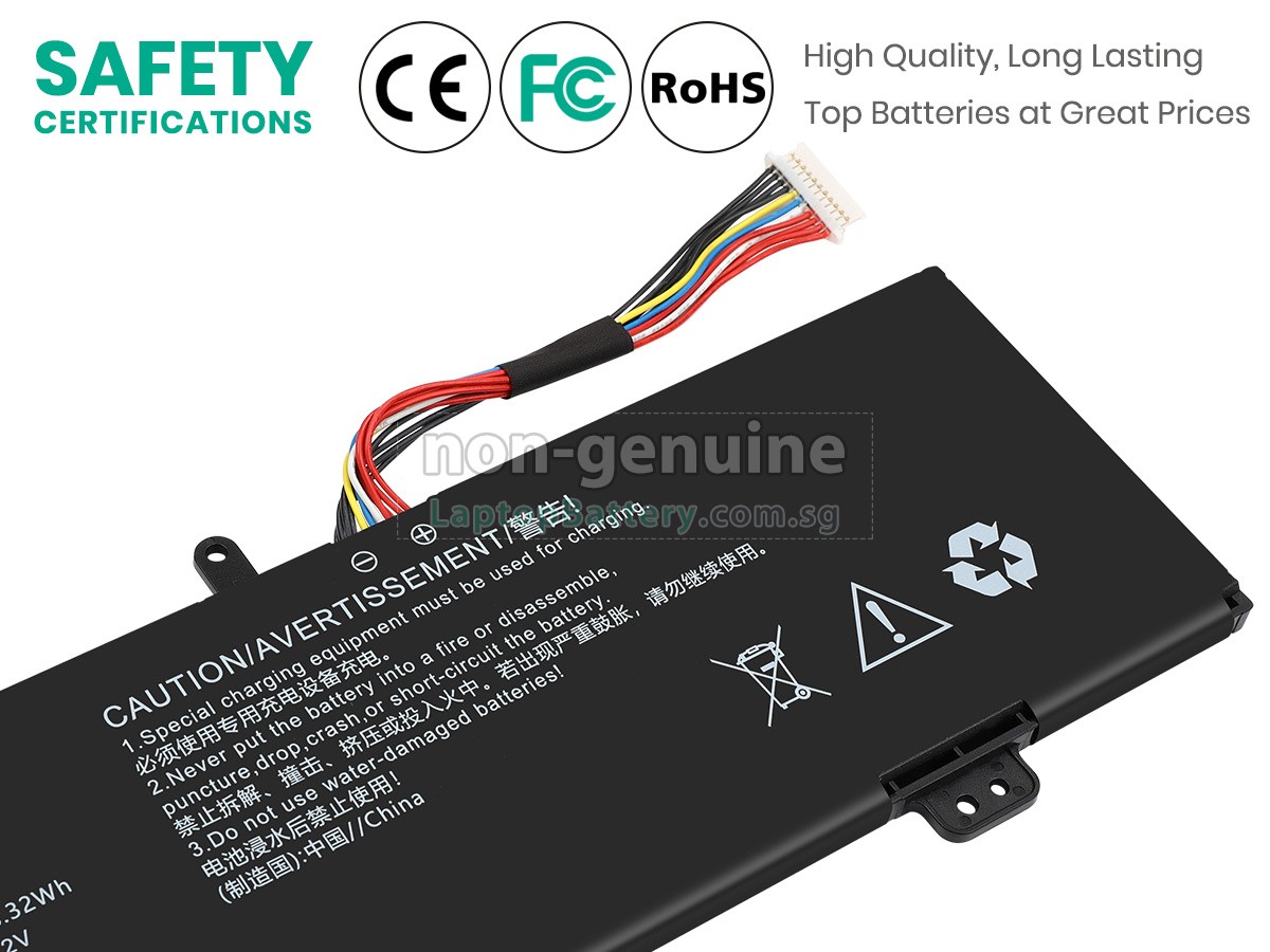 replacement Firebat NARUTO U4 battery