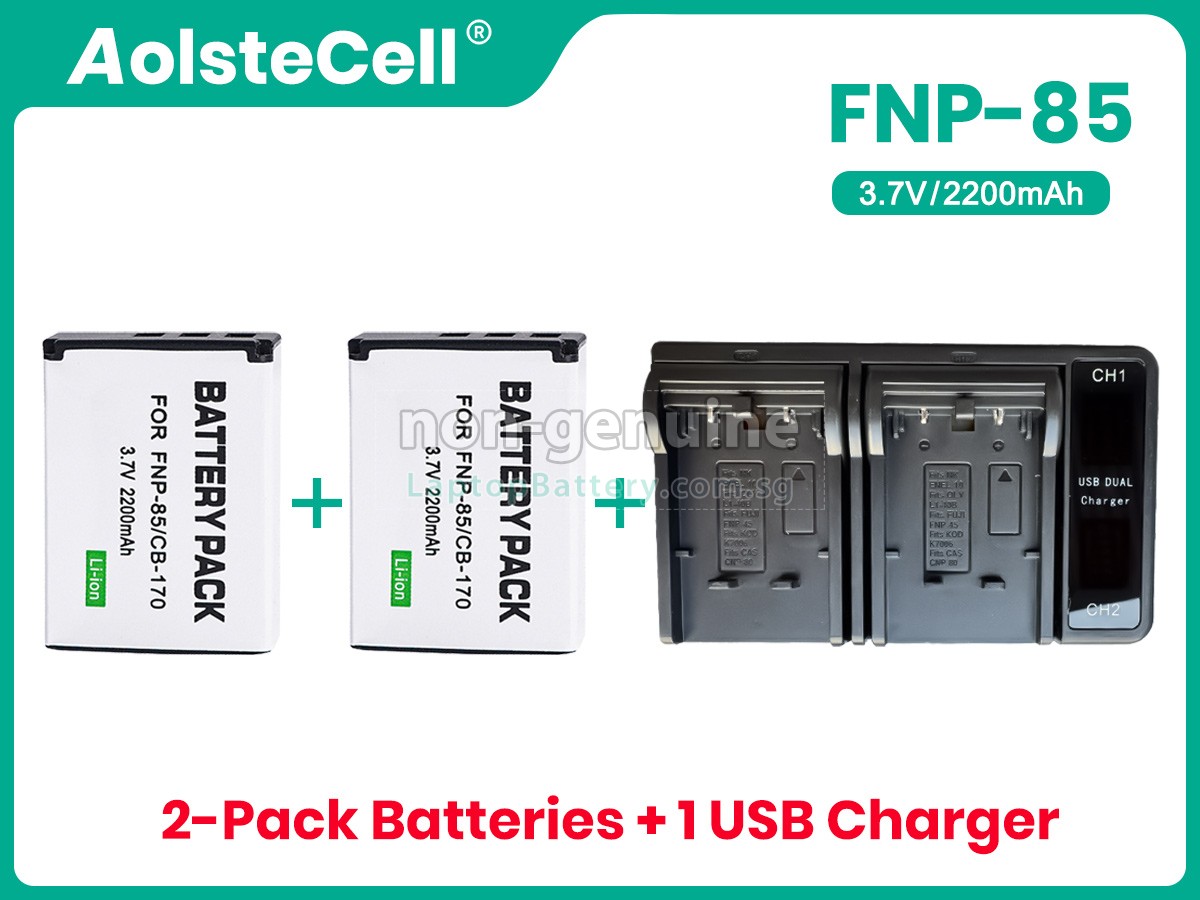replacement Fujifilm FNP-85 battery