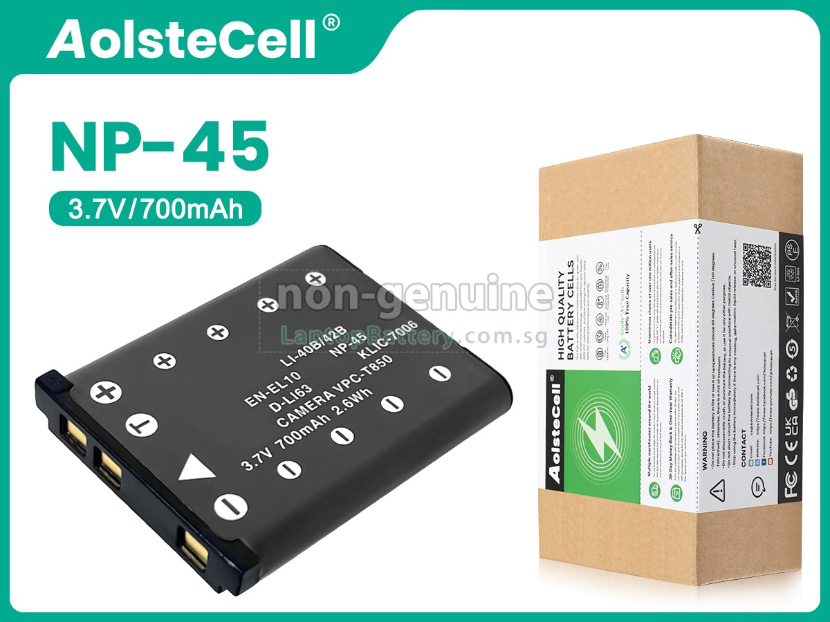 replacement Fujifilm FINEPIX Z909EXR battery