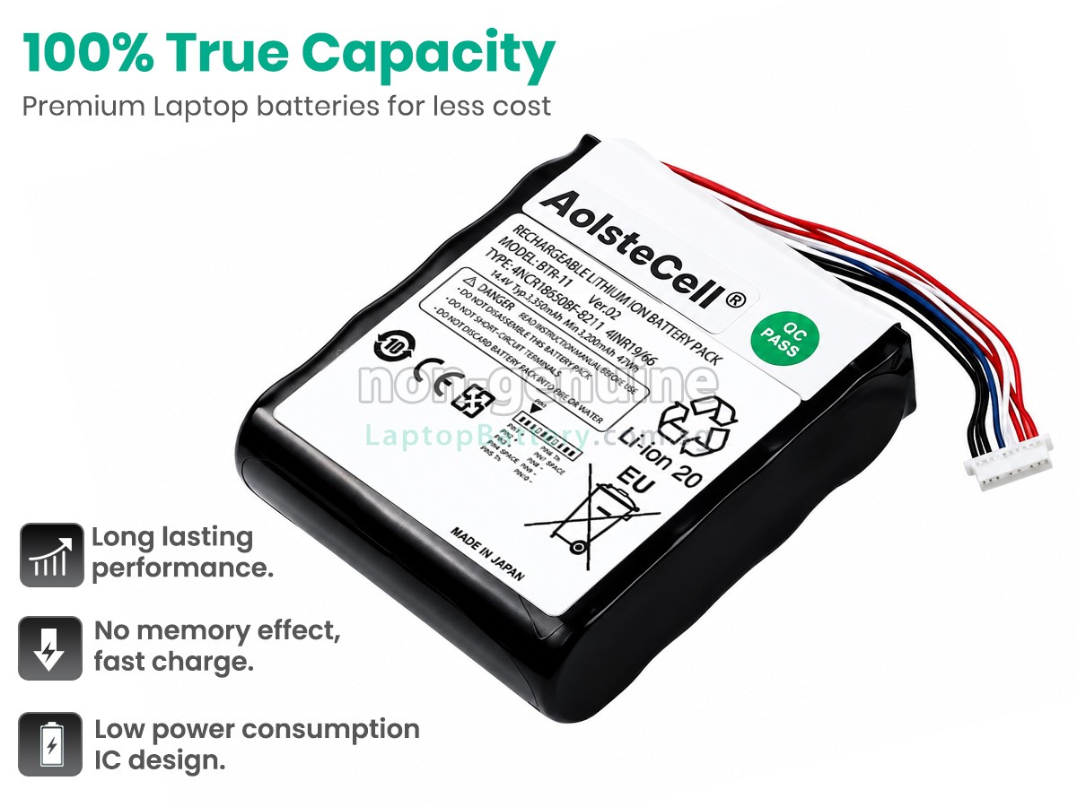 replacement Fujikura BTR-11 battery