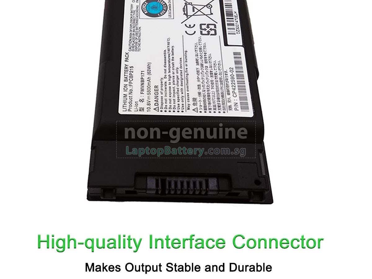 replacement Fujitsu LifeBook T731 battery