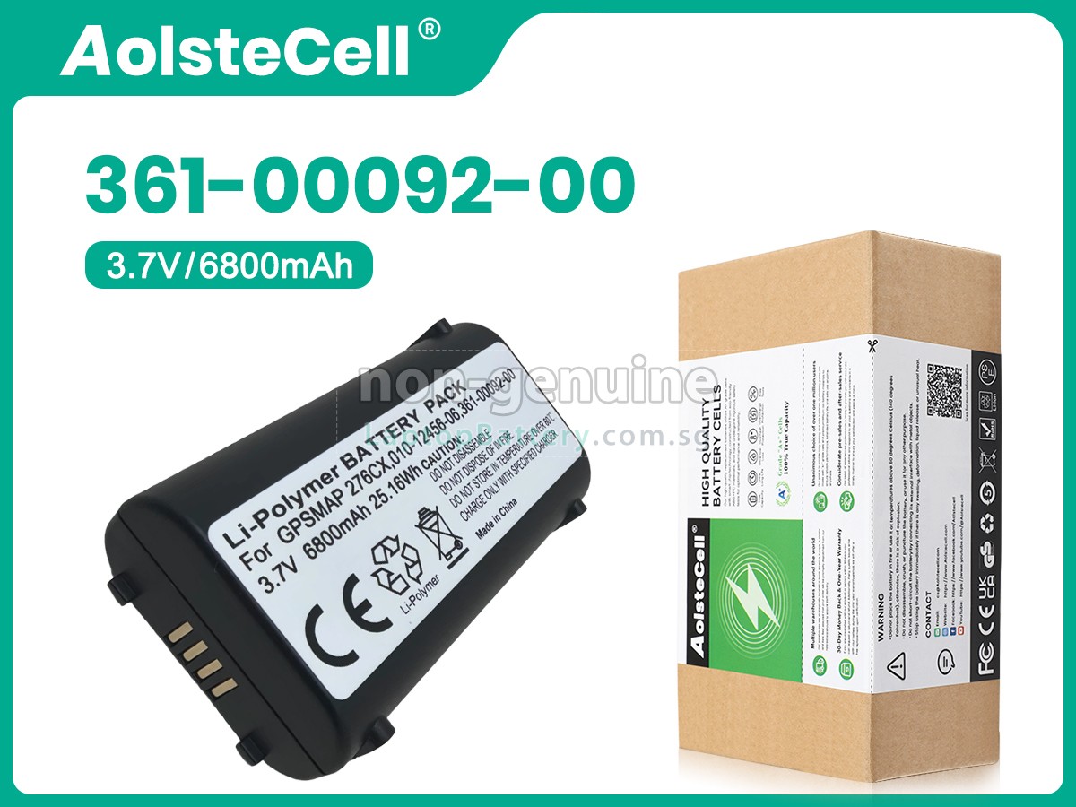 replacement Garmin GPSMAP 276CX battery