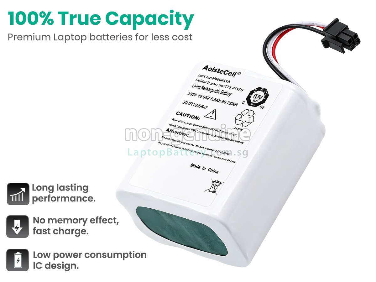 replacement GE 175-8117S battery