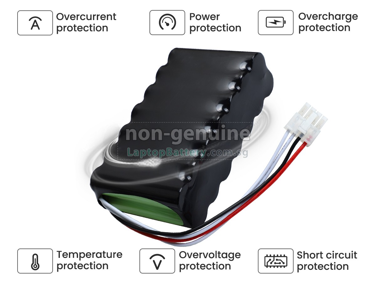 replacement GE DASH2500 battery