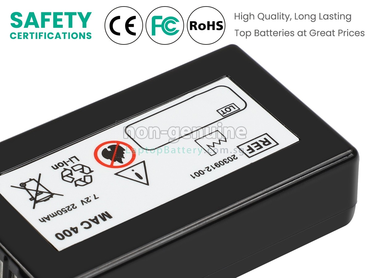 replacement GE 2030912-001 battery