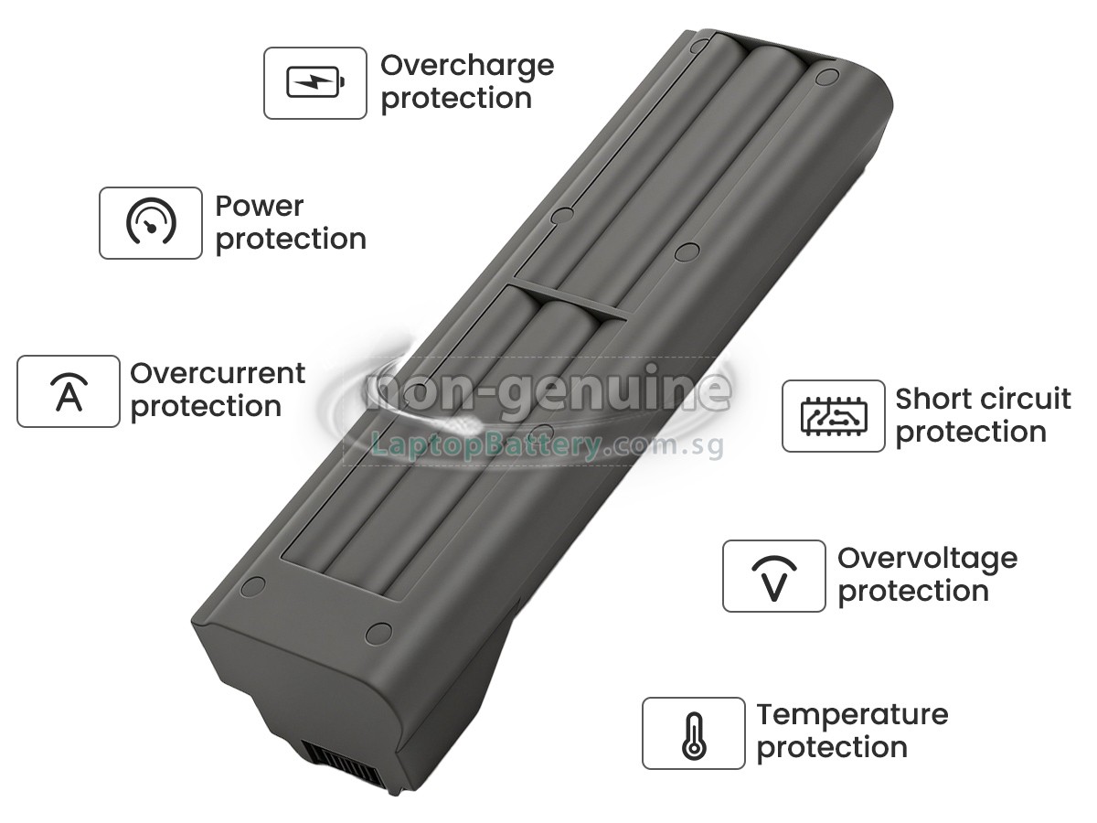 replacement GE MAC PAC battery