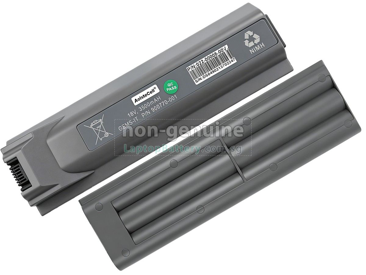 replacement GE MAC PAC battery