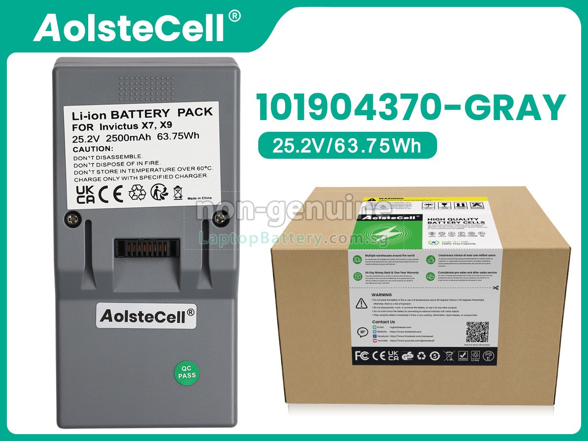 replacement Genius INVICTUS X9 battery