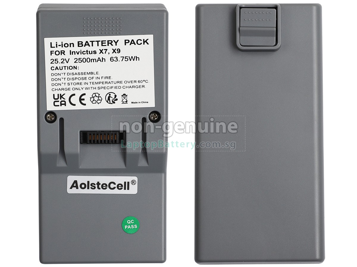 replacement Genius INVICTUS X9 battery