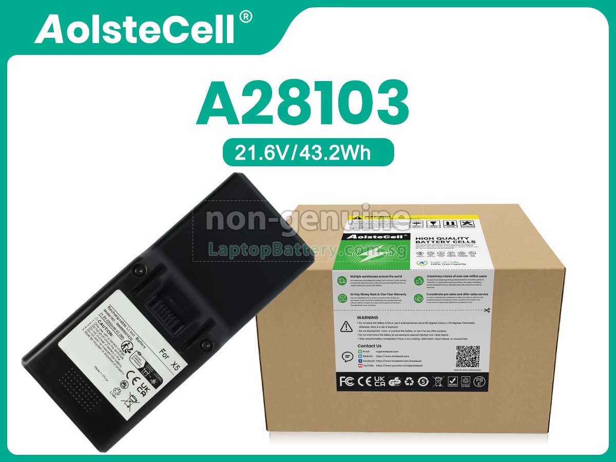 replacement Genius A28103 battery
