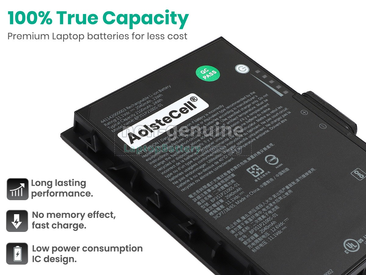 replacement Getac K120 battery