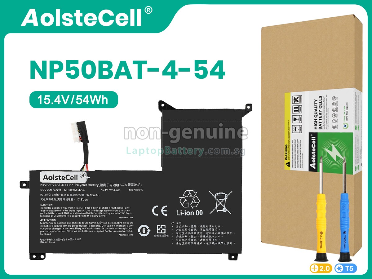 replacement Gigabyte NP50BAT-4-54 battery