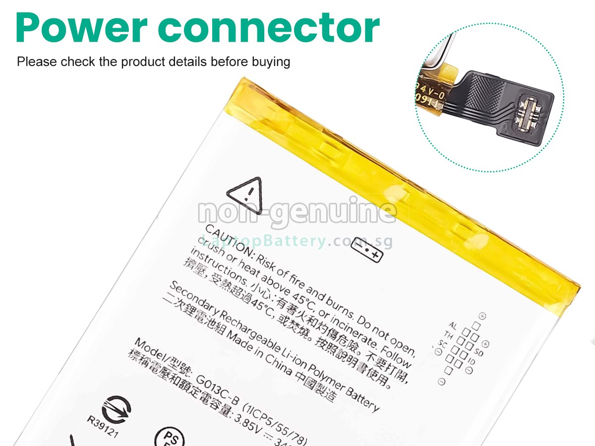 replacement Google G013C-B battery