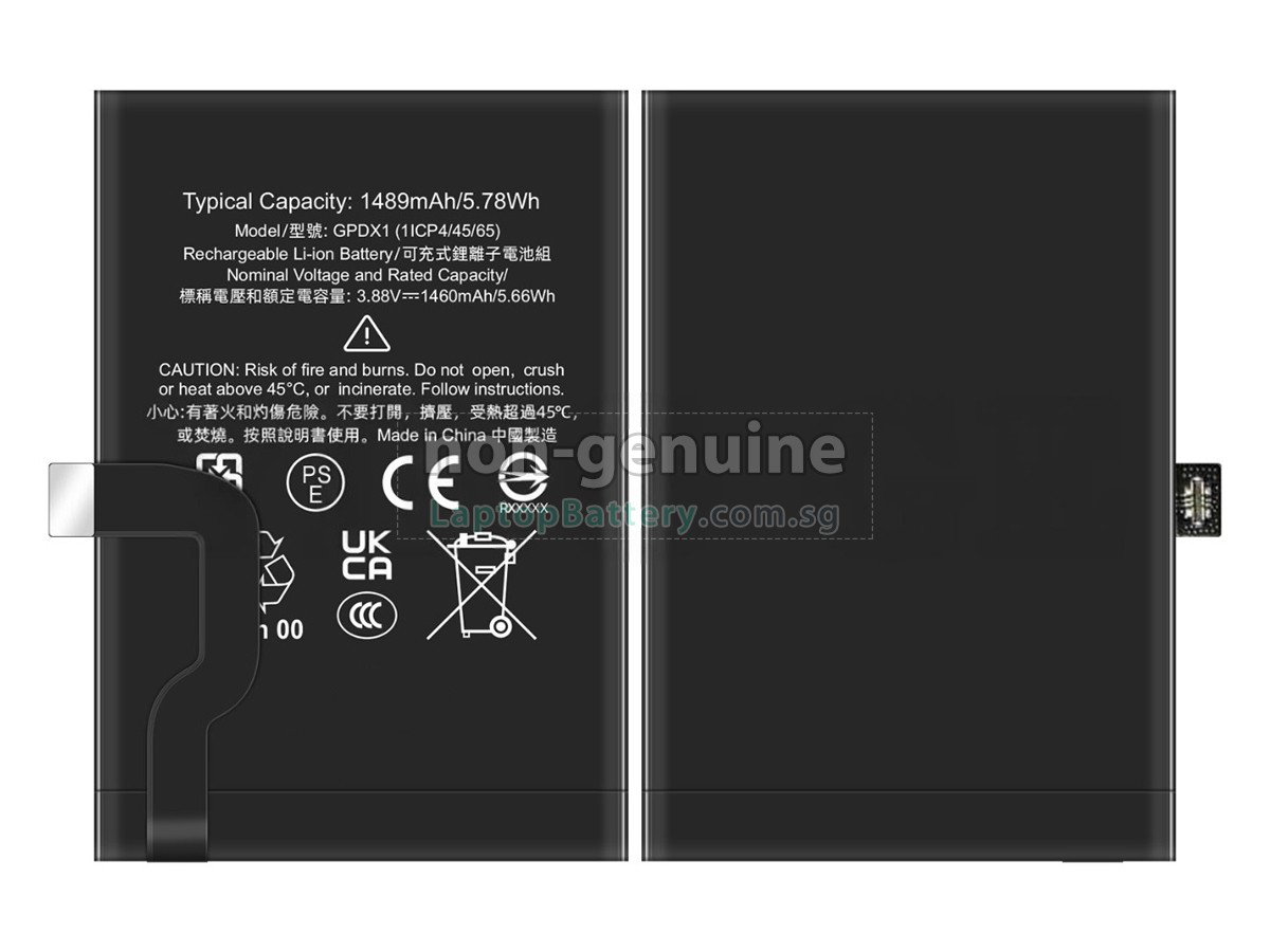 replacement Google PIXEL FOLD battery
