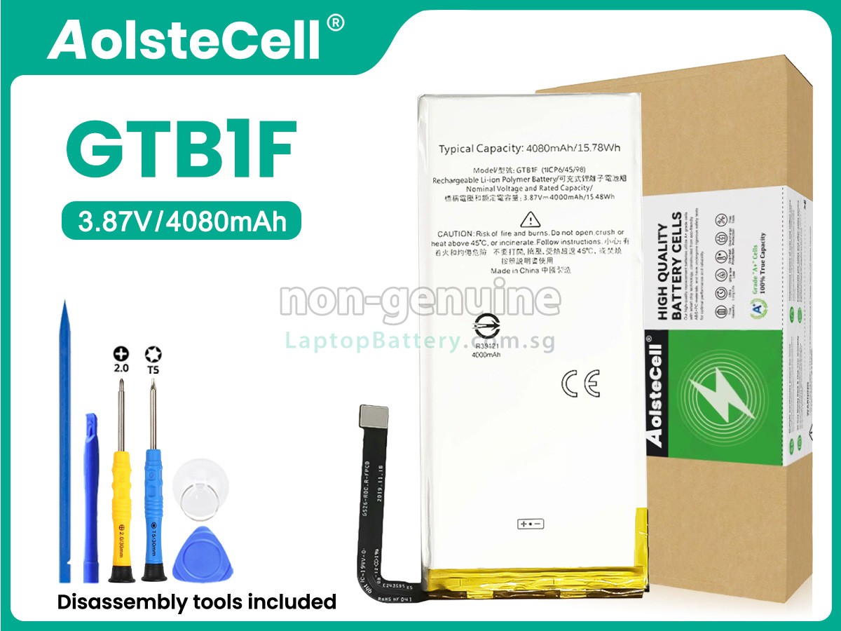 replacement Google GTB1F battery