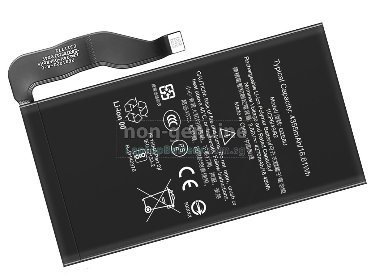 replacement Google GZE8U battery