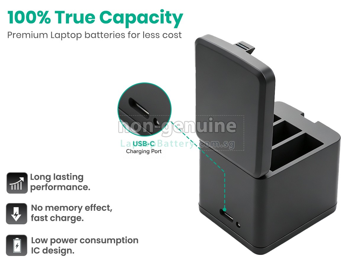 replacement GoPro HERO 8 battery