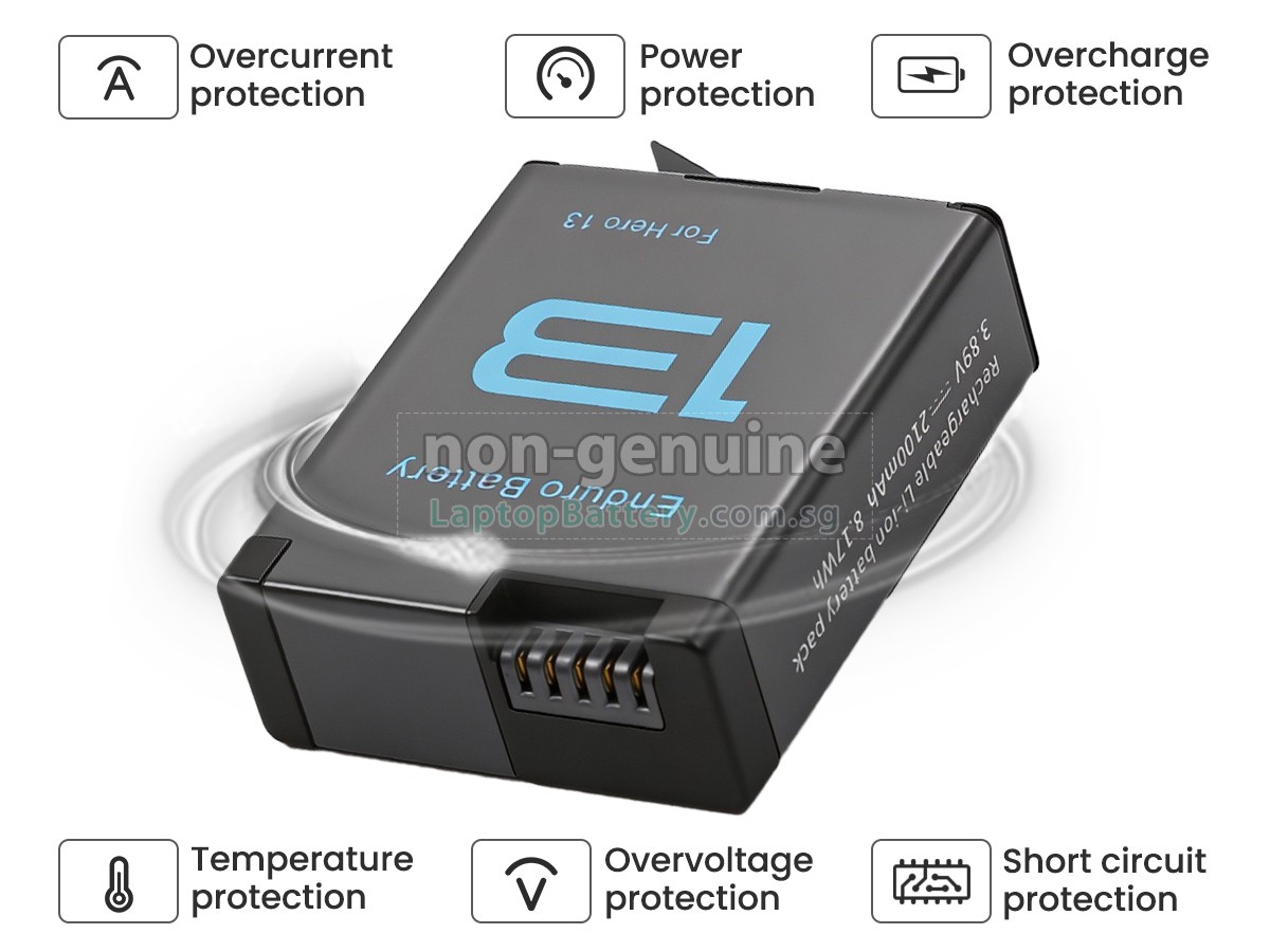 replacement GoPro HERO13 battery