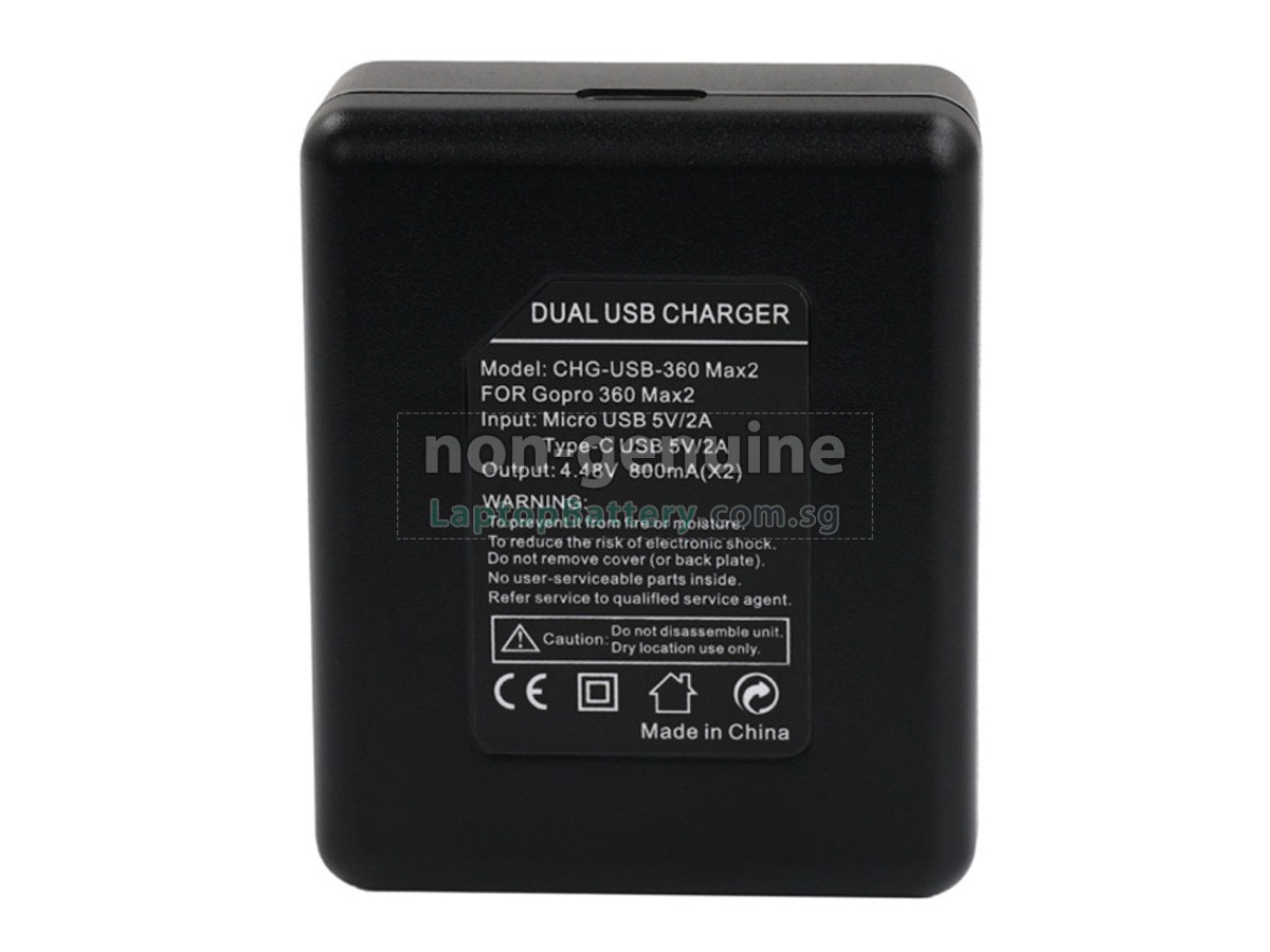 replacement GoPro MAX2 battery
