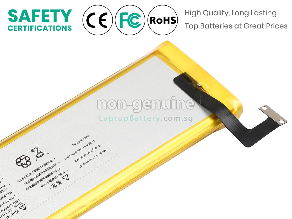 replacement GPD WIN 2 HANDHELD GAMING battery