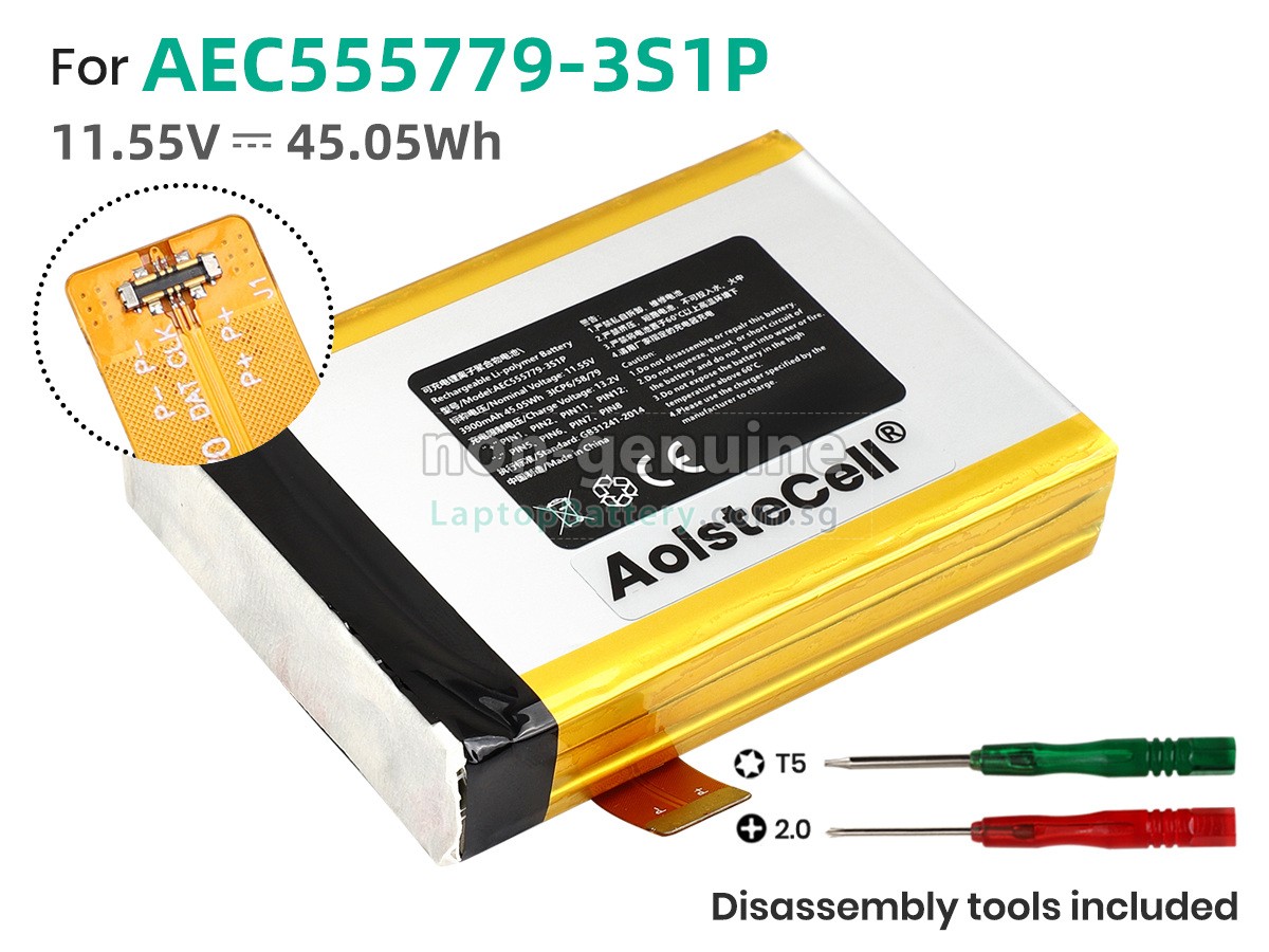 replacement GPD AEC555779-3S1P battery