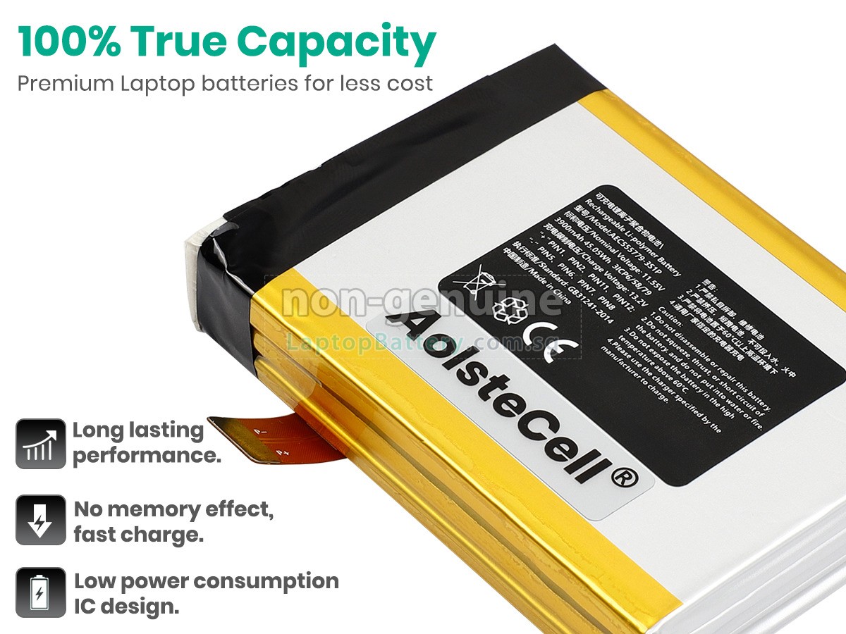 replacement GPD AEC555779-3S1P battery