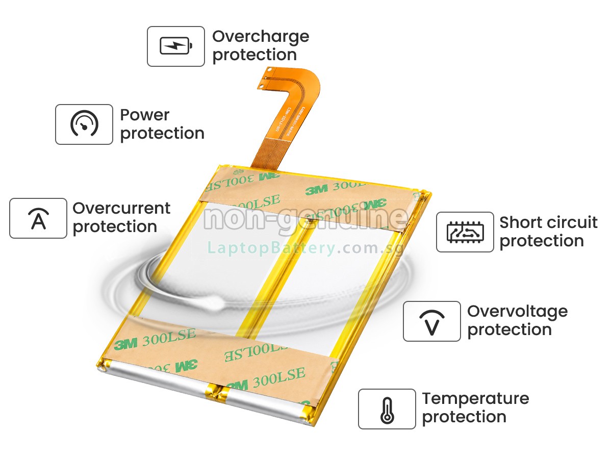 replacement GPD 634280 battery