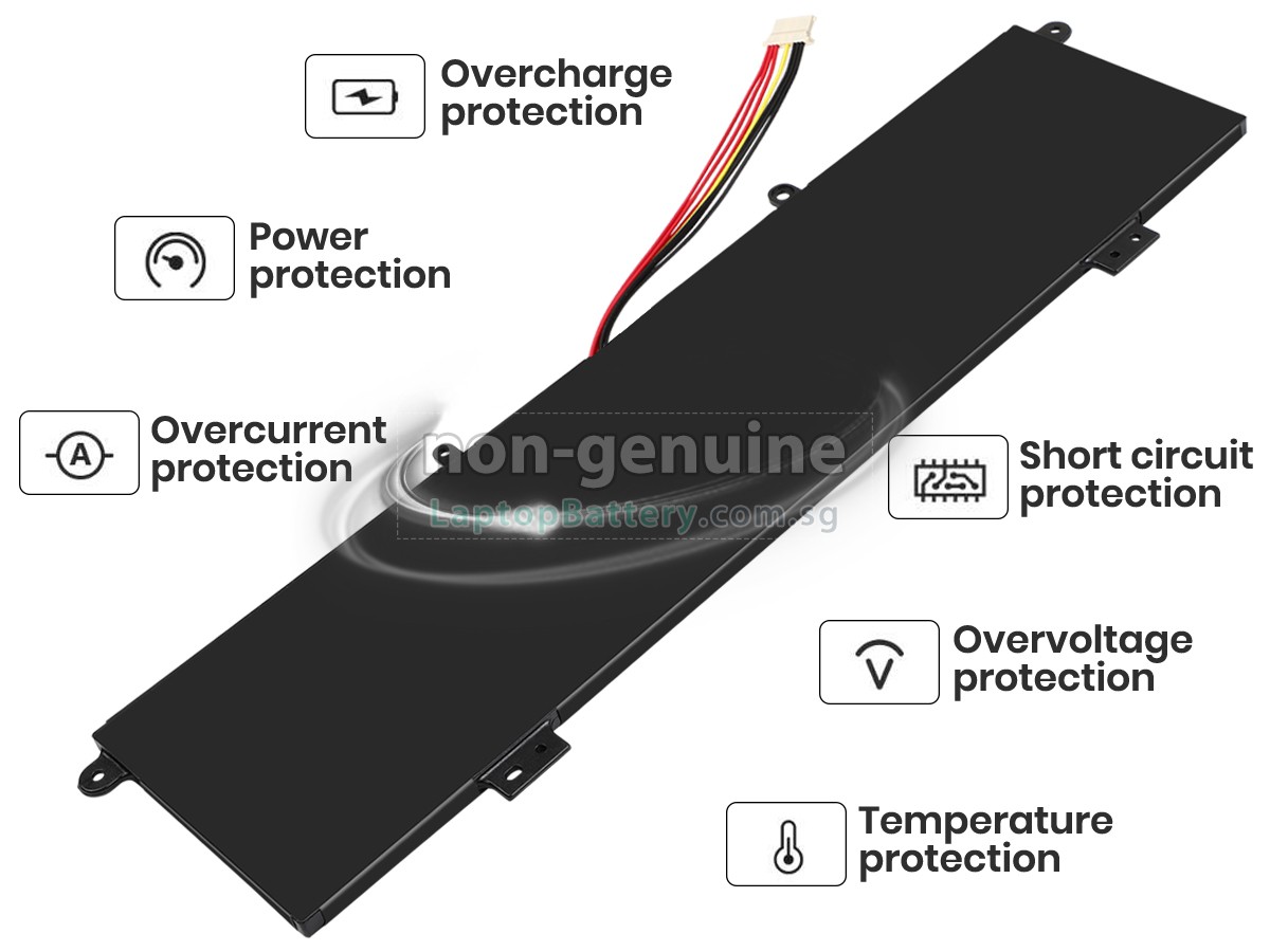 replacement Great Wall LP14123 battery