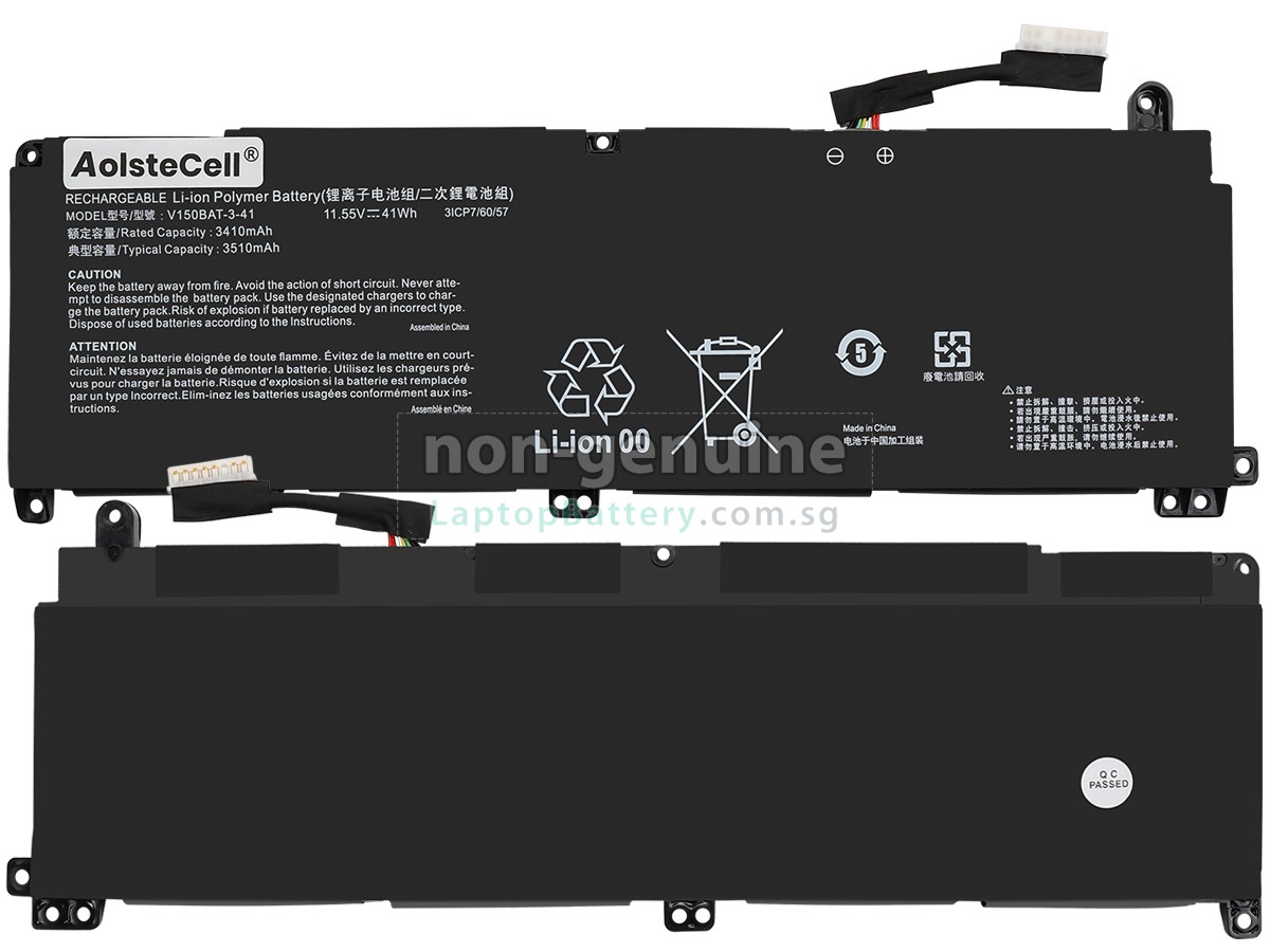 replacement Hasee G8-DA5 battery