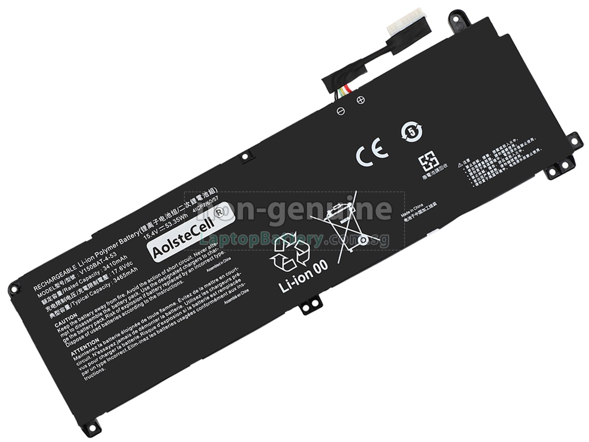 replacement Hasee G8-DA5 battery