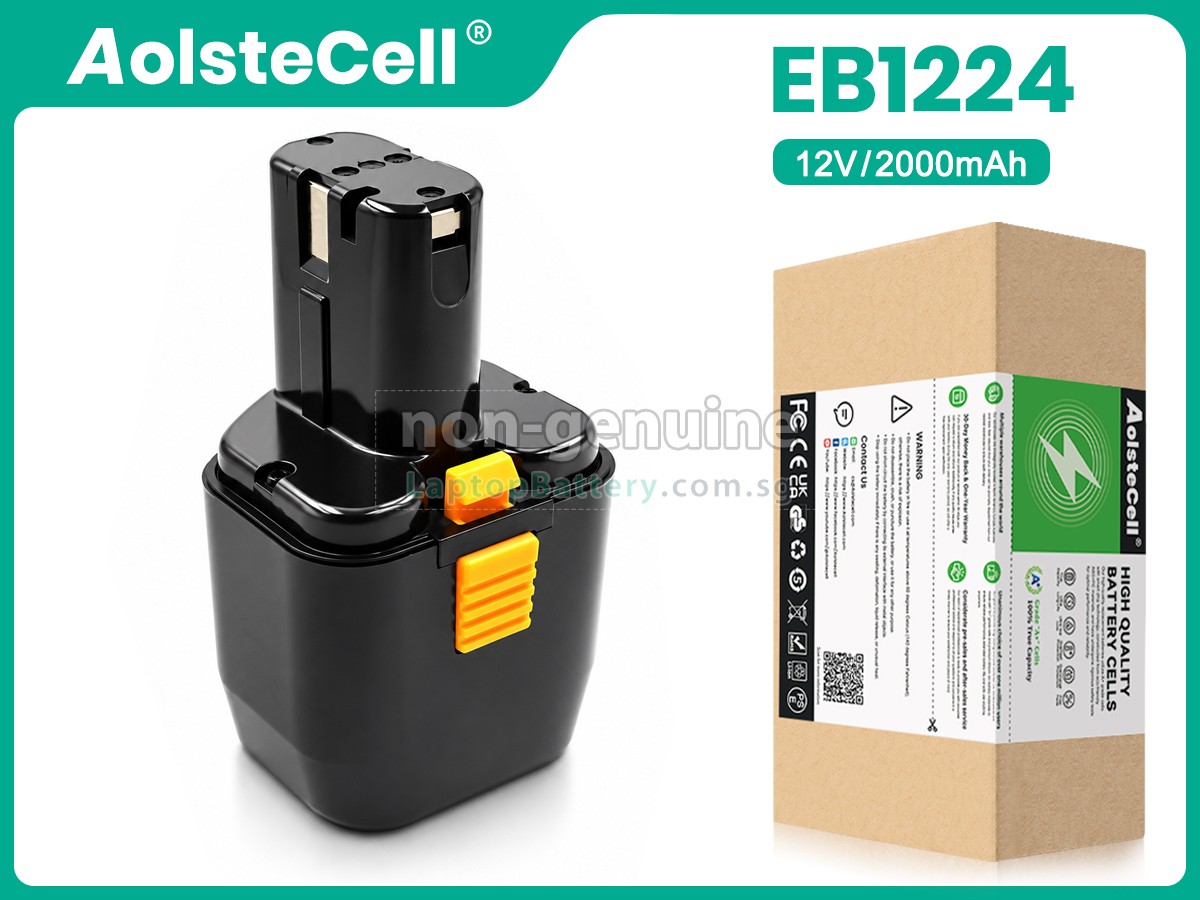 replacement Hitachi 12V EB1224 battery