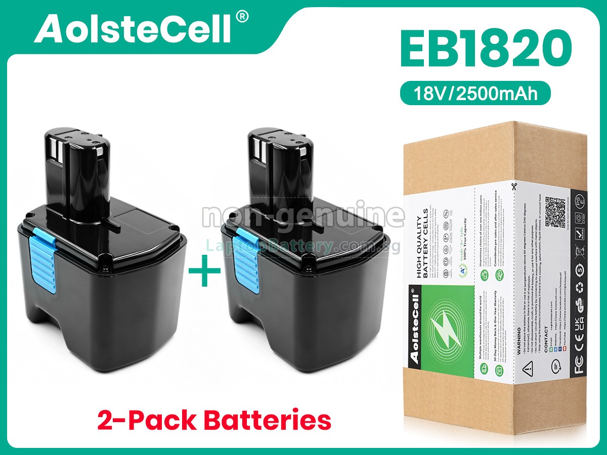 replacement Hitachi EB1820 battery