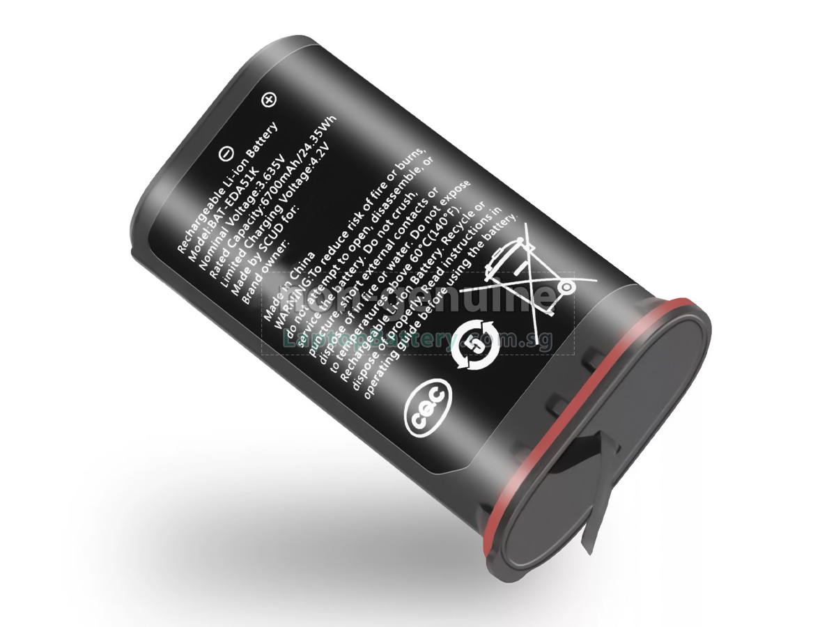 replacement Honeywell EDA51K RFID battery