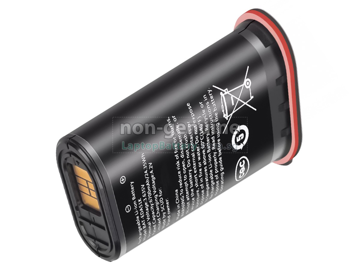 replacement Honeywell EDA51K RFID battery