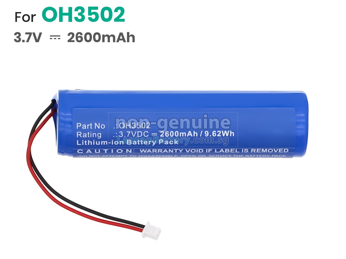 replacement Honeywell OH3502 1D battery