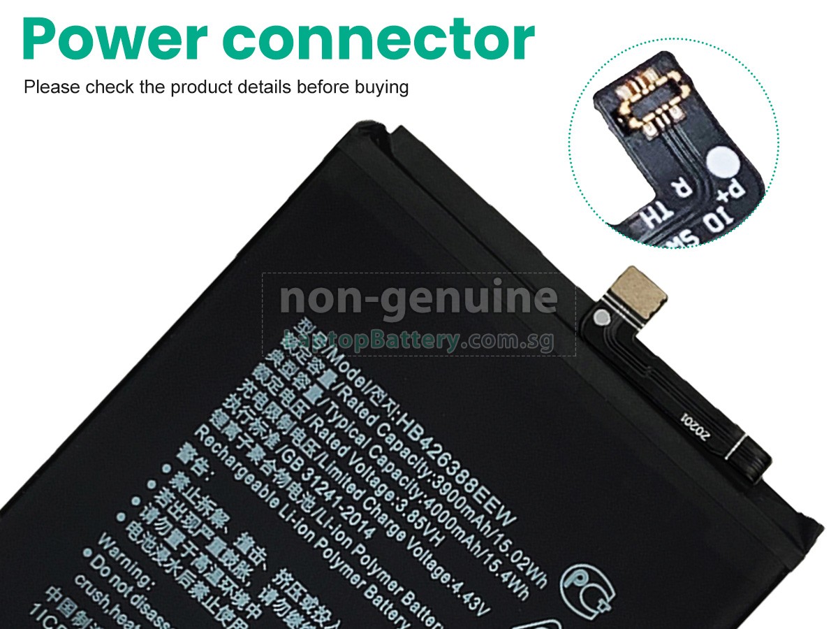 replacement Honor 30 LITE battery