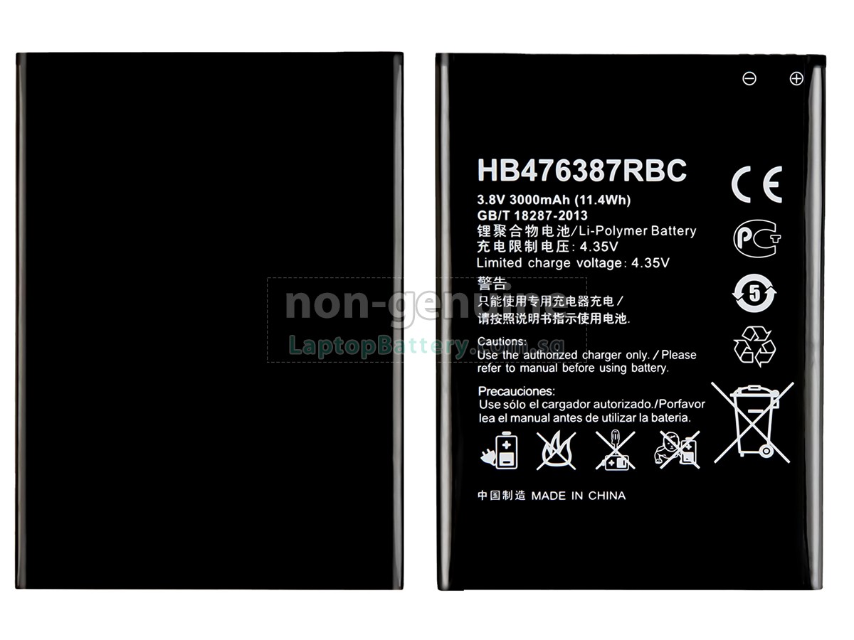 replacement Honor HB476387RBC-T1 battery